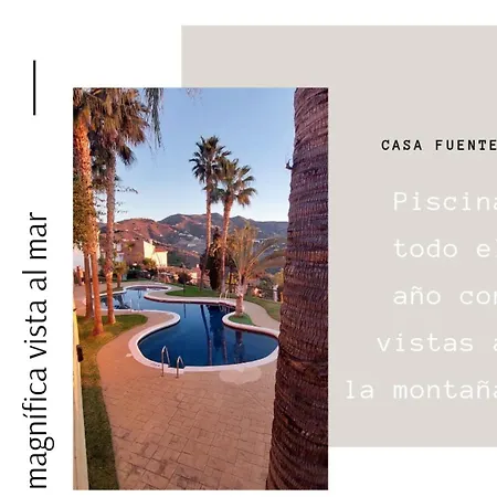 Casa Fuentes Vista Al Mar - Haus Fuentes Mit Beeindruckendem Meerblick In Almunecar