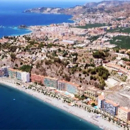 Apartamento Escapada romantica con vistas al mar y a la ciudad en Almunecar Granada España *
