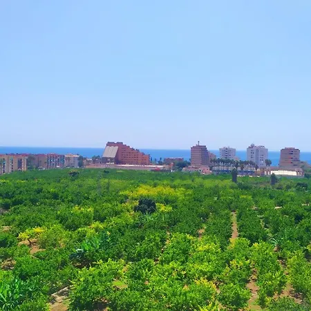 Escapada romantica con vistas al mar y a la ciudad en Almunecar Granada España Apartamento *