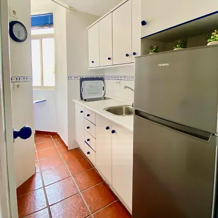 Genial En 1a Línea De Playa Con Piscina Apartamento *